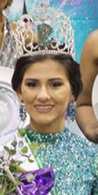 Portrait photo of Kailey Blair Hollier in her crown.