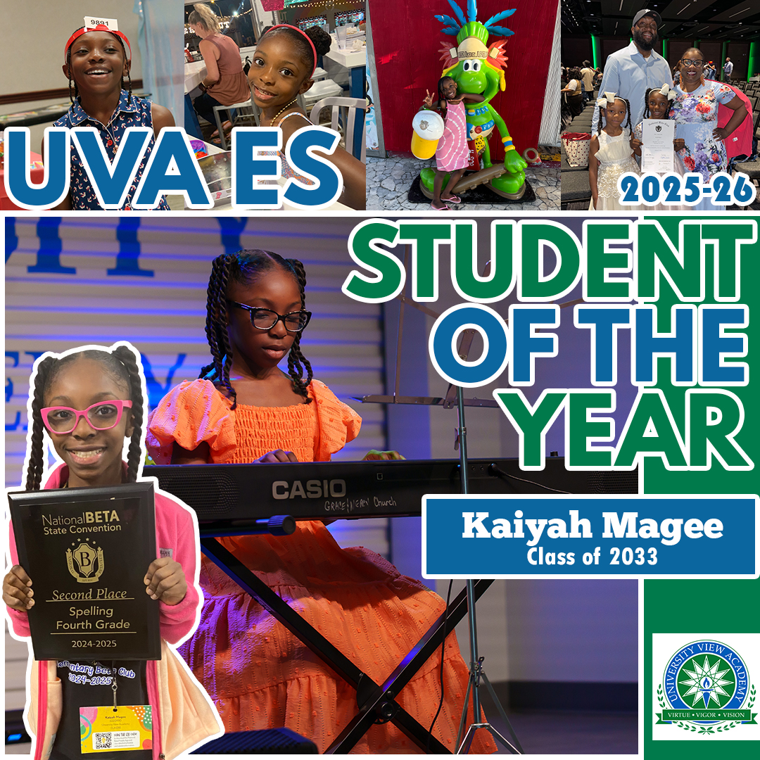 Feature story on UVA Elementary School Student of the Year Kaiyah Magee